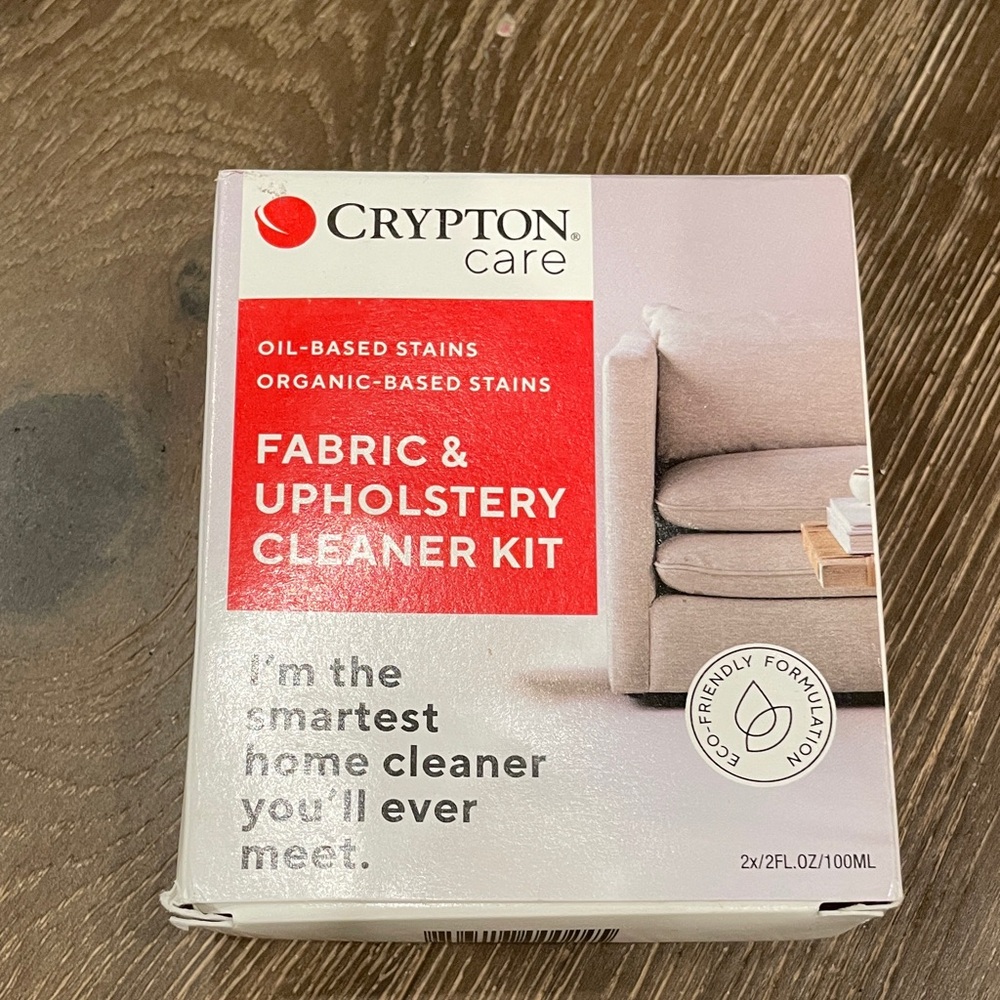 Fabric & Upholstery Cleaner Kit - Red and Gray